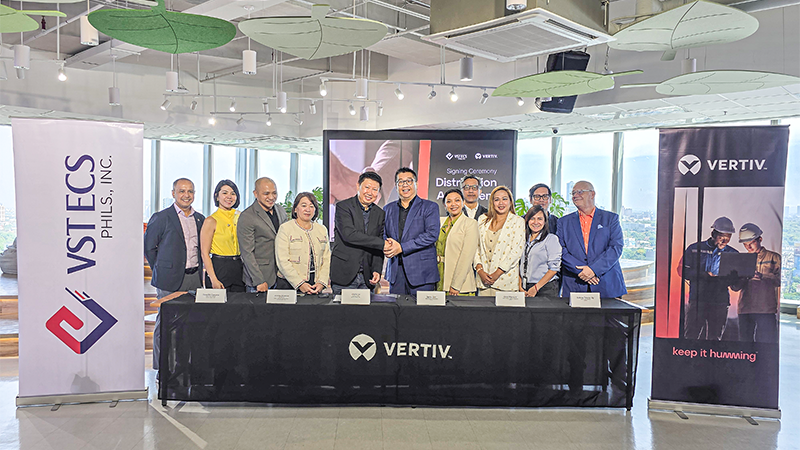 Vertiv Initiates Distribution Partnership with VST ECS to Expand Access to Reliable IT Infrastructure Solutions in the Philippines Image