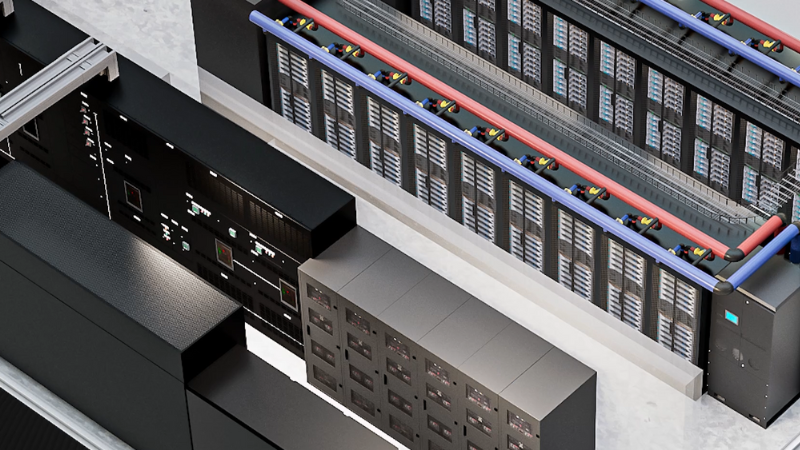 Vertiv entwickelt energieeffiziente Referenzarchitektur für Kühlung und Stromversorgung der NVIDIA GB300 NVL72 Plattform Image